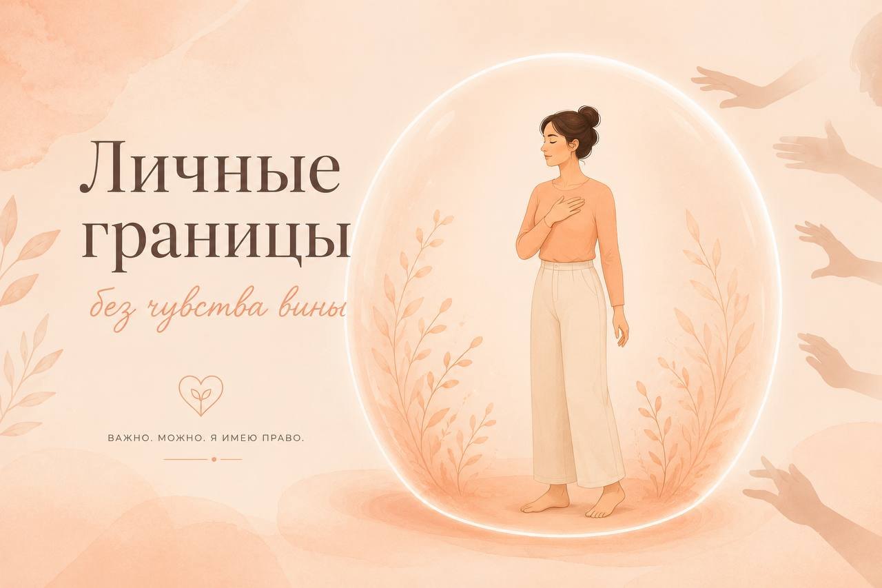 Иллюстрация «Личные границы без чувства вины»